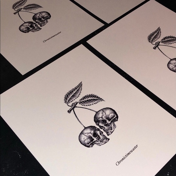 Cherry Good Friends Art Print - Picture 1 of 2